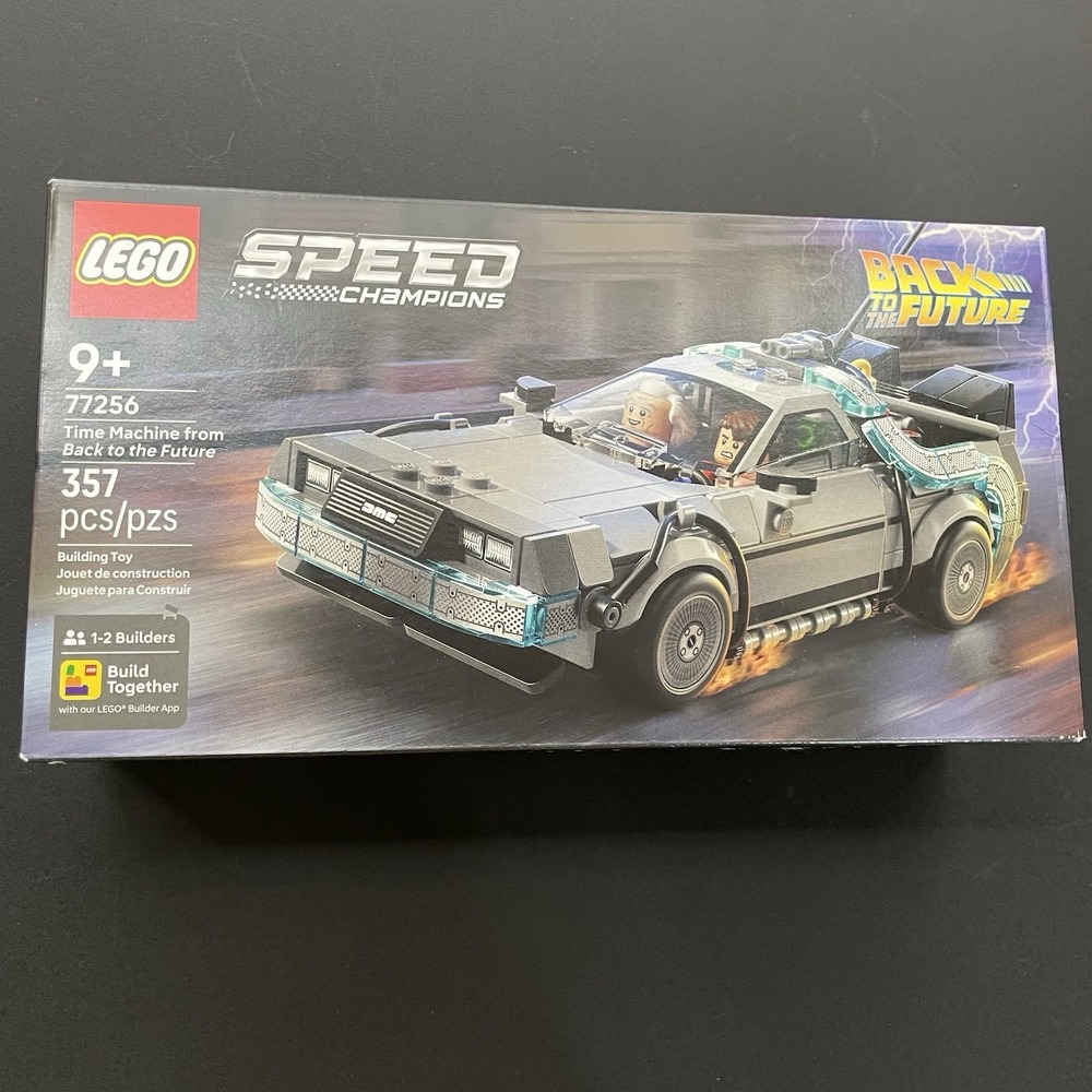 LEGO 77256 Speed Champions Back to the Future Time Machine DeLorean NEW - IN BOX